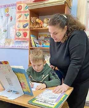 Заняття по скорочитанню УЦ Люстдорф